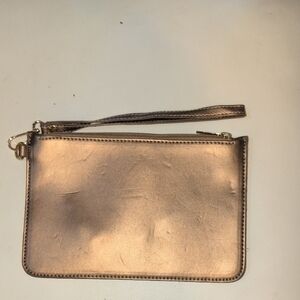 Stylish Bronze Wristlet Clutch